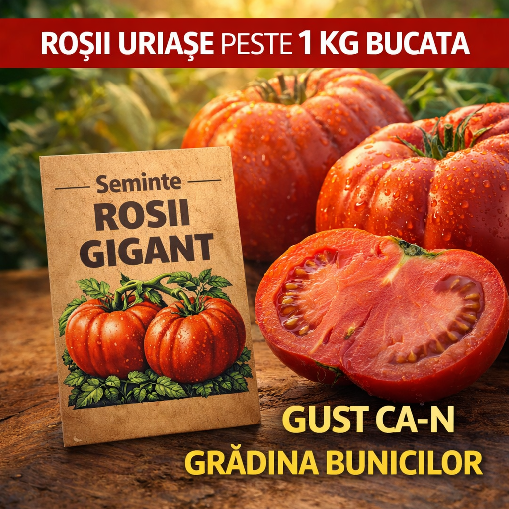 Seminte pentru Rosii Gigant