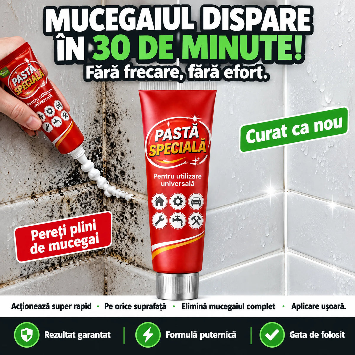 Pastă Anti-Mucegai – Elimină TOTAL în 30 Minute