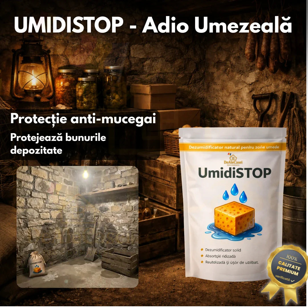 Soluție Dezumidifcatoare -Acționează INSTANT