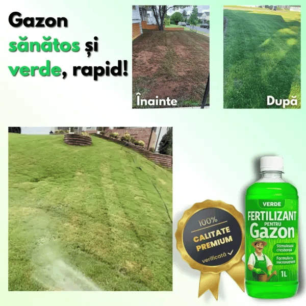 Soluție BIO pentru Gazon GreenMax™ 1Litru