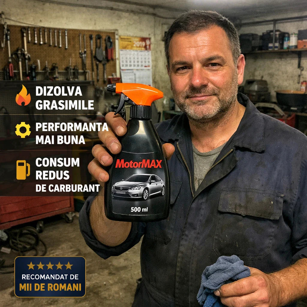 Soluție Motor - Scade Consumul de carburant!
